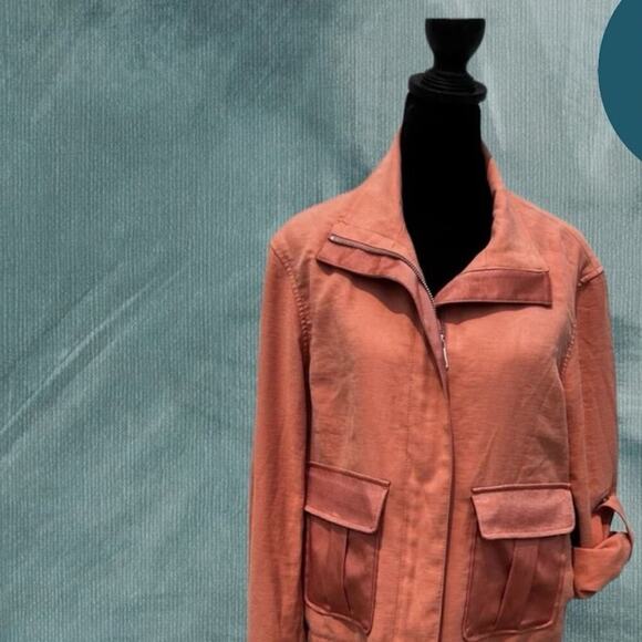 Banana Republic women’s size M jacket, clay color - Picture 1 of 10